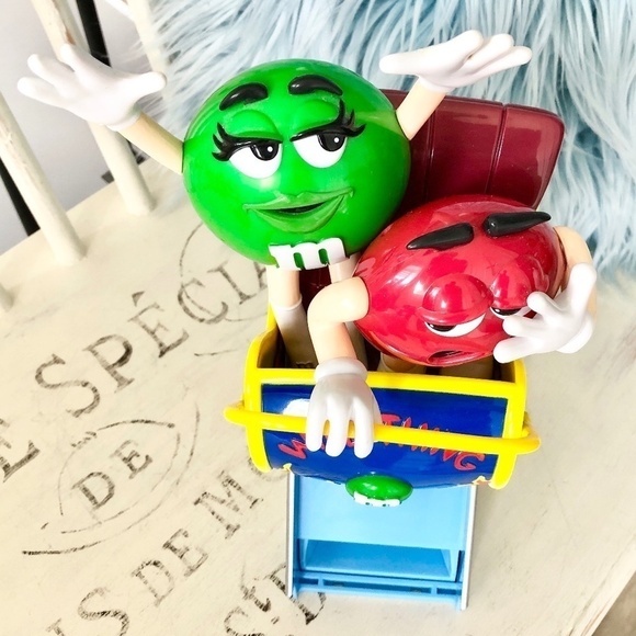M&M, WILD THING, Roller Coaster Ride, Candy Dispenser, Vintage, 2002 - Picture 5 of 12